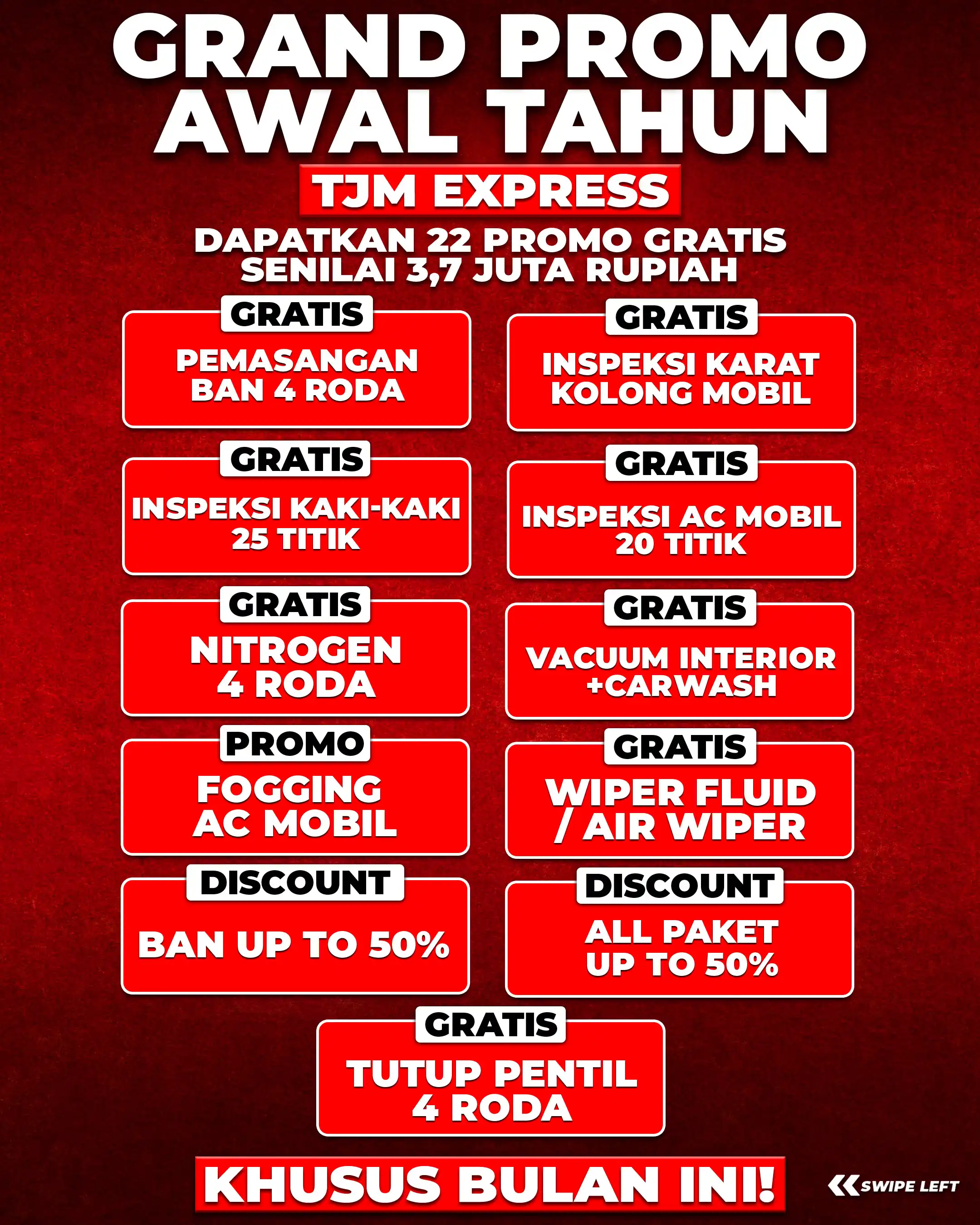 GRAND PROMO AWAL TAHUN - TJM EXPRESS