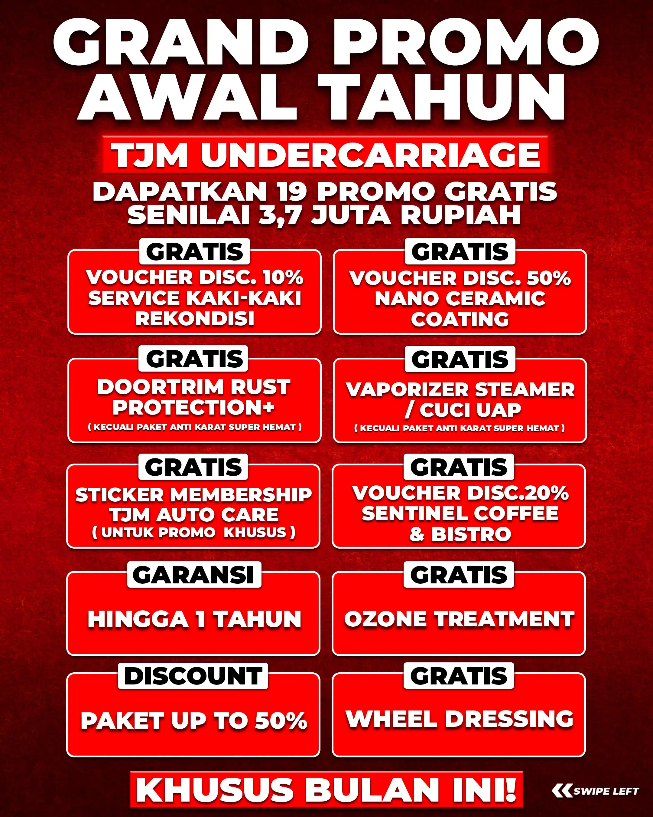 GRAND PROMO AWAL TAHUN - TJM UNDERCARRIAGE