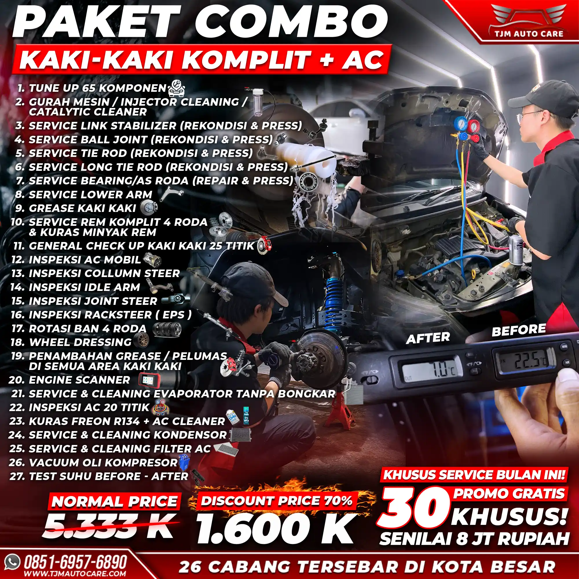 Kaki-Kaki Komplit + AC