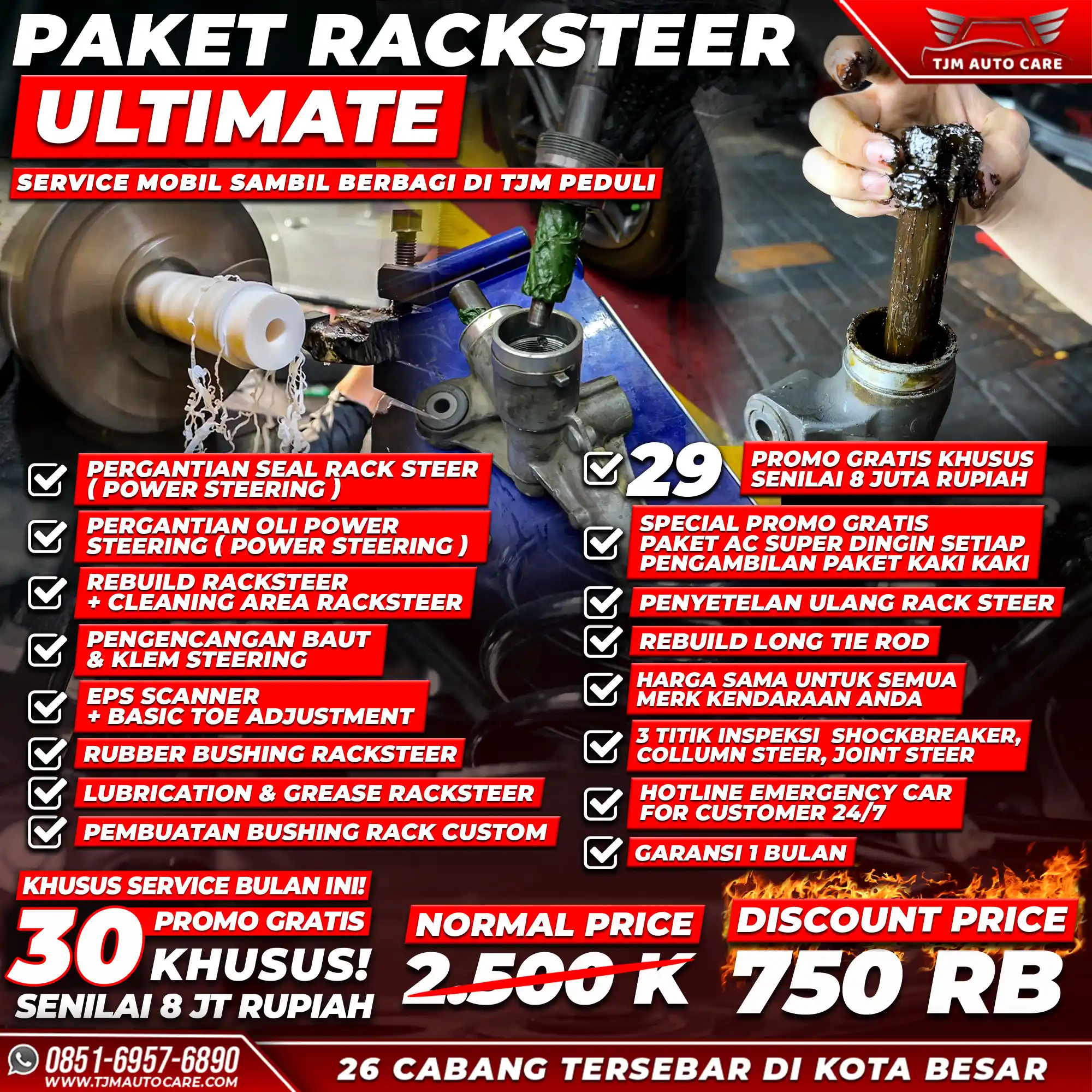 Paket Racksteer Ultimate